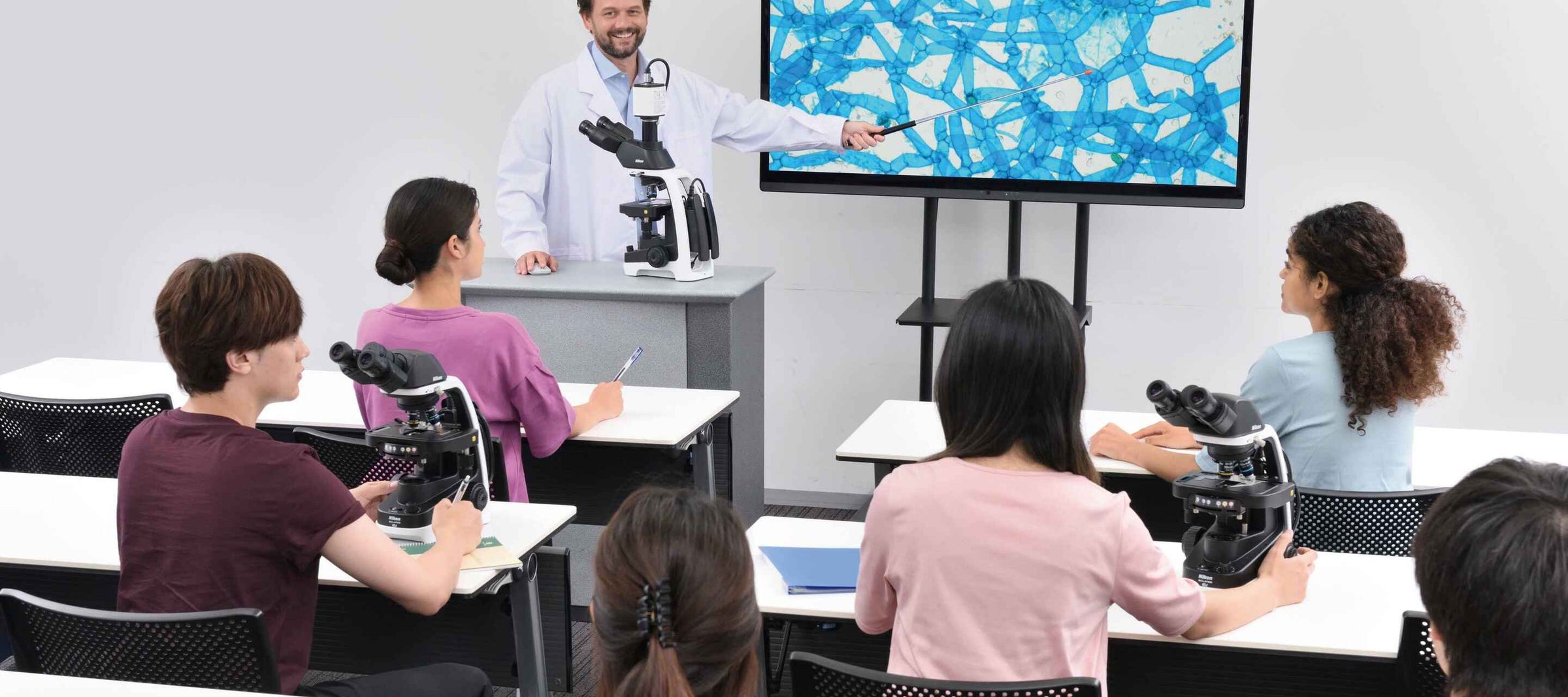 Nikon Mikroskope für Ausbildung